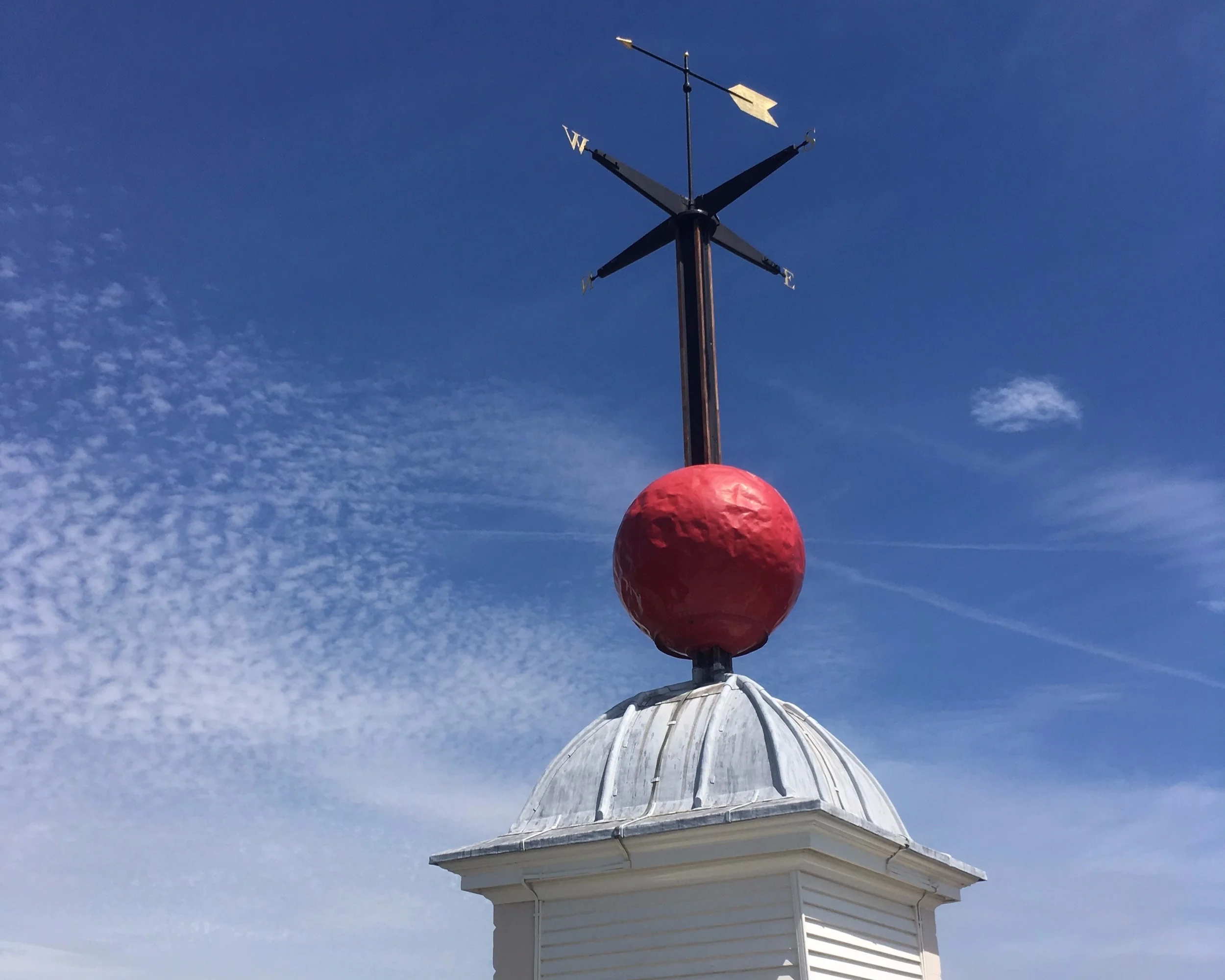 The time ball at the Royal Observatory Greenwich