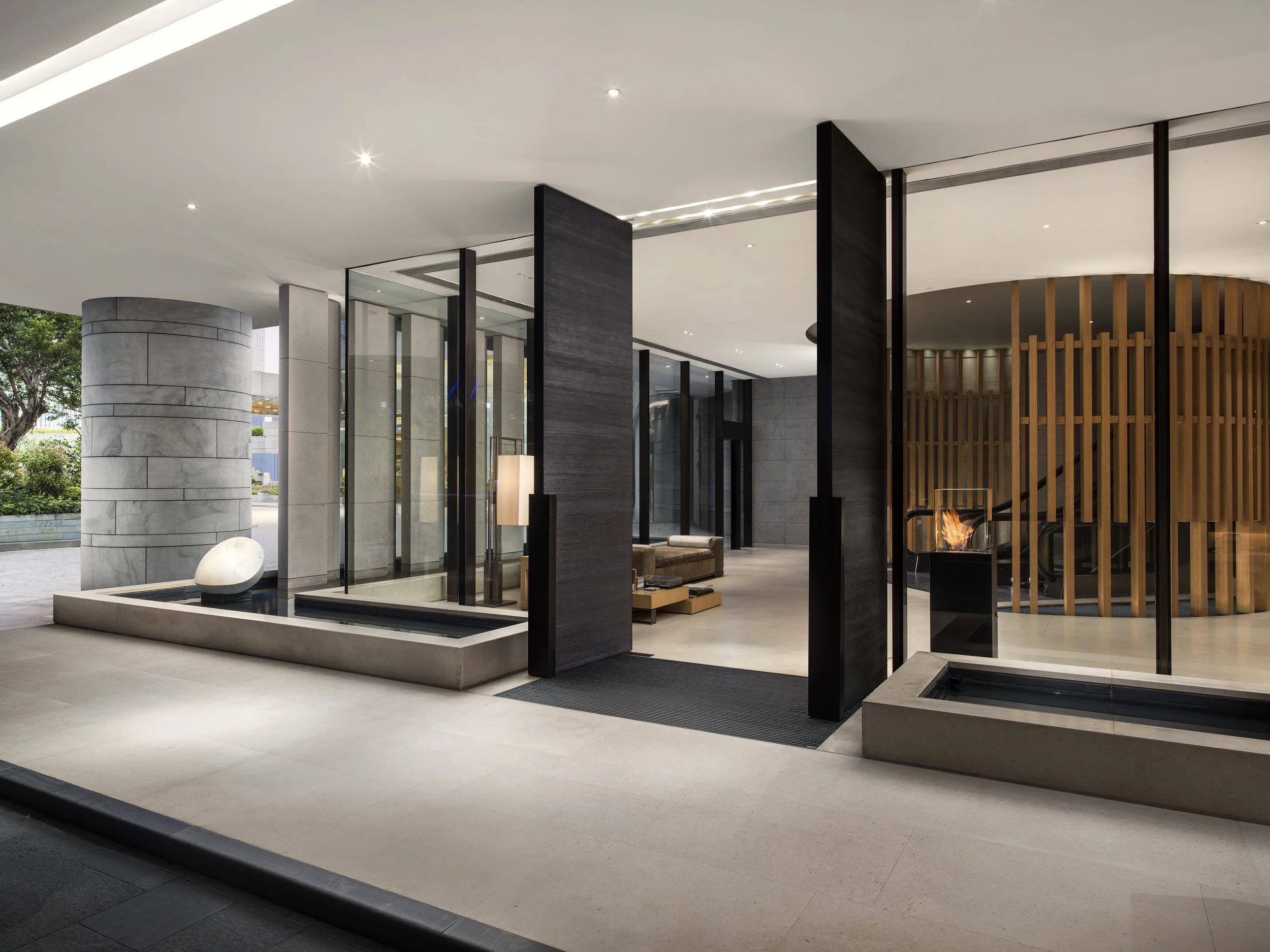 Tucked away from the hustle and bustle of Hong Kong lies the HSNY Traveling Education venue - The Upper House, a calming contemporary hotel offering a relaxing oasis by way of modest luxury. Photo courtesy of The Upper House.