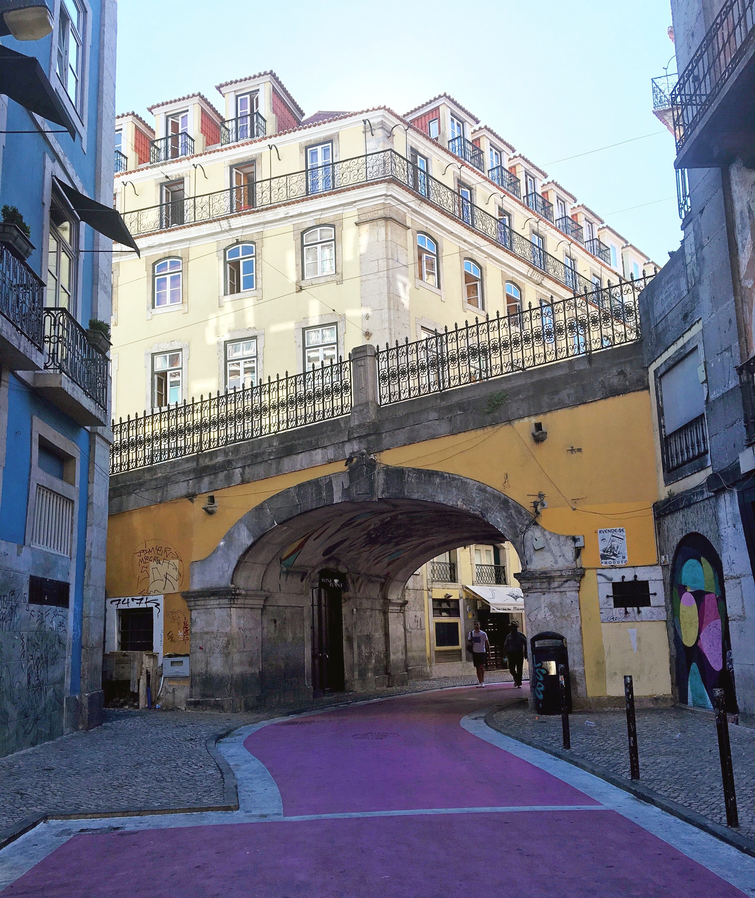 Pink Street, Lisbon