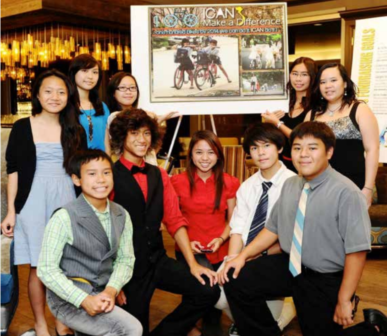 100 Bikes was started by a team of young Vietnamese-Americans who wanted to give back to youth in Vietnam and their communities.