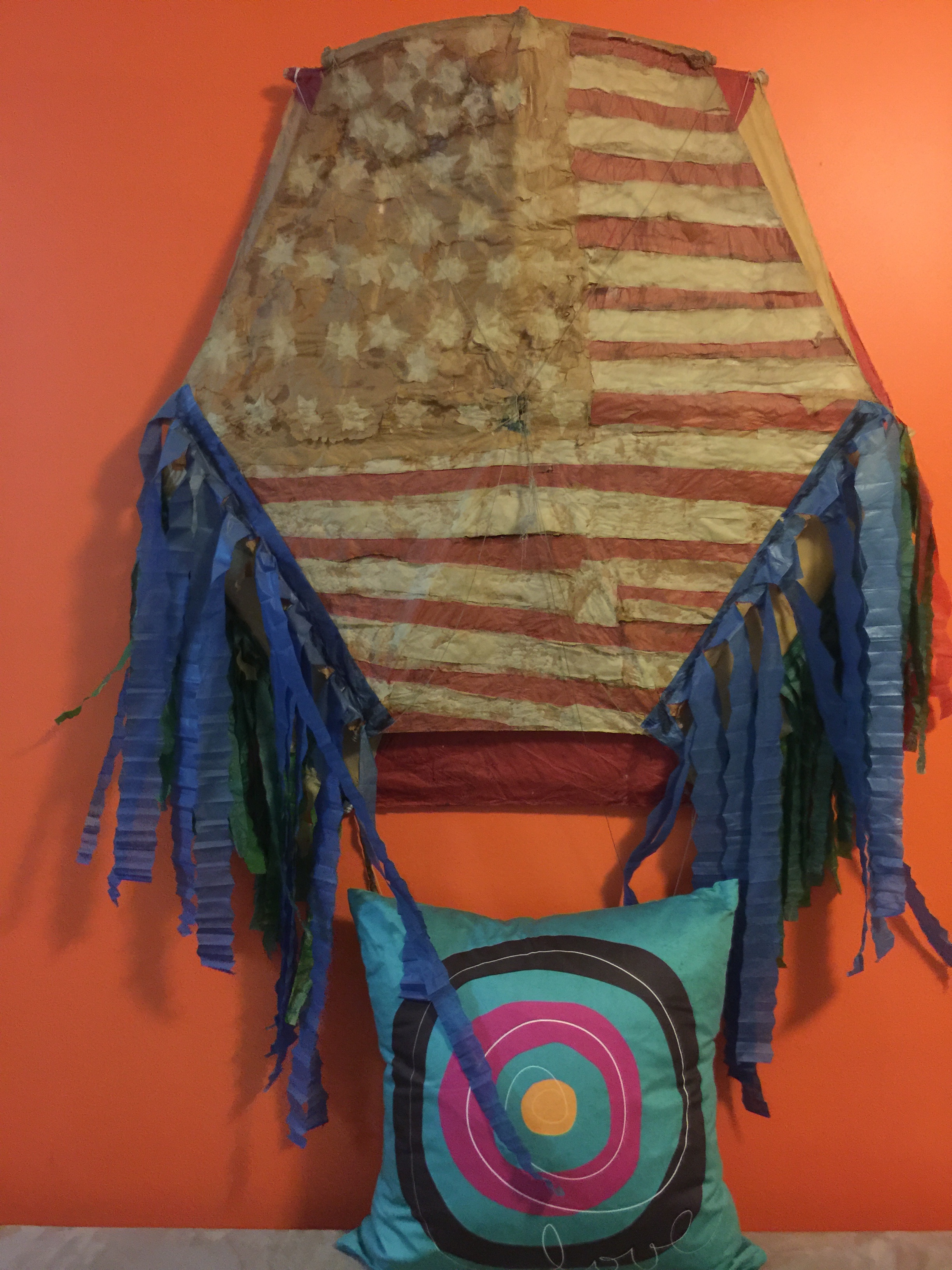 American Flag Kite with Love