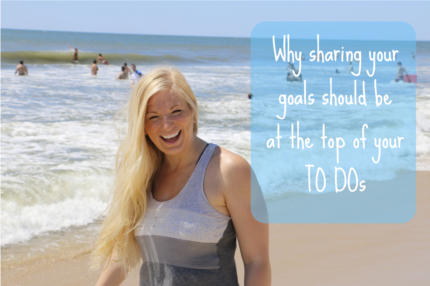 sharing your goals