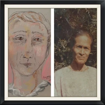  Hi Courtney,  That was such awesome mediumship.&nbsp; I am still amazed you were able to do that and draw whoever ever came through which was my Grandma on my dad's side.&nbsp; Here in the photo attached with this message..&nbsp; Amazing gift that y