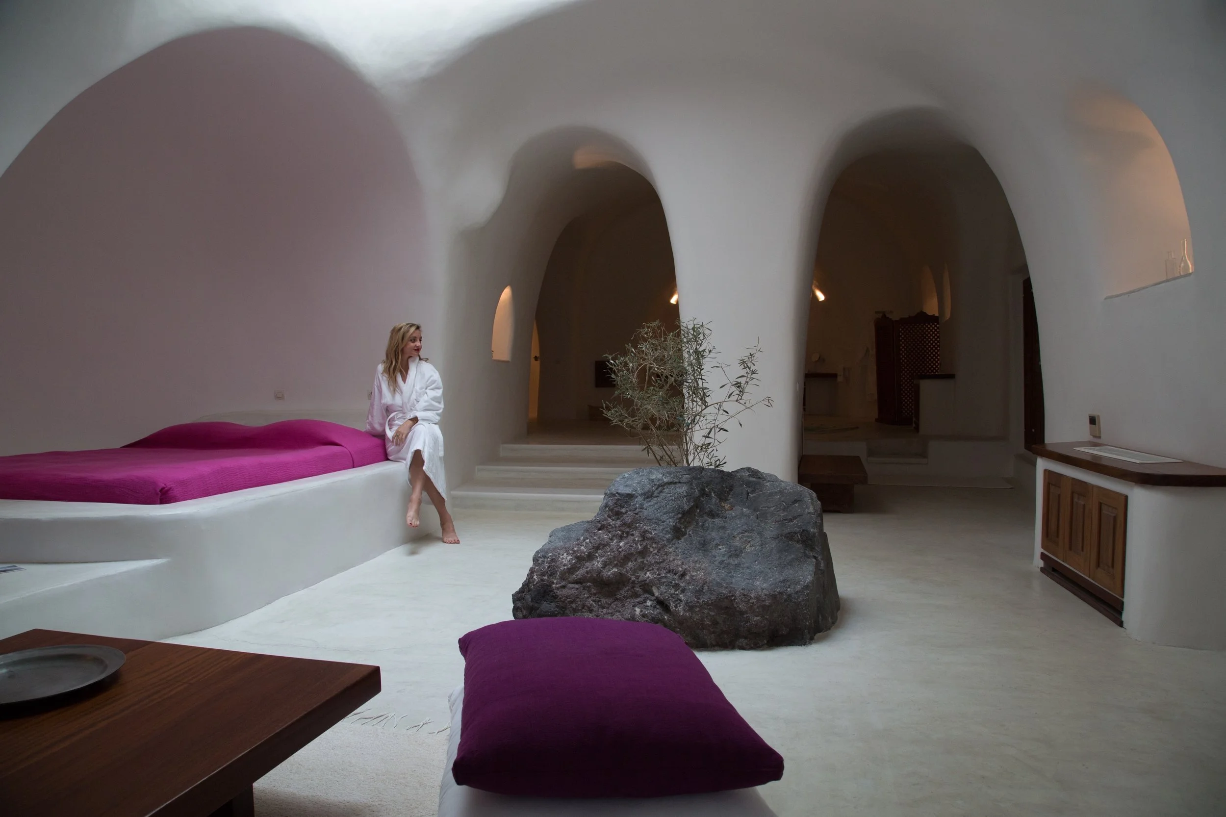 perivolas lifestyle houses oia santorini greece