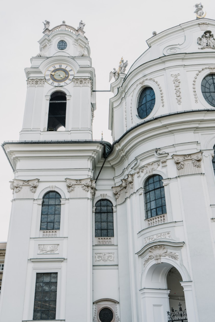 Salzburg Cathedral in Residenzplatz