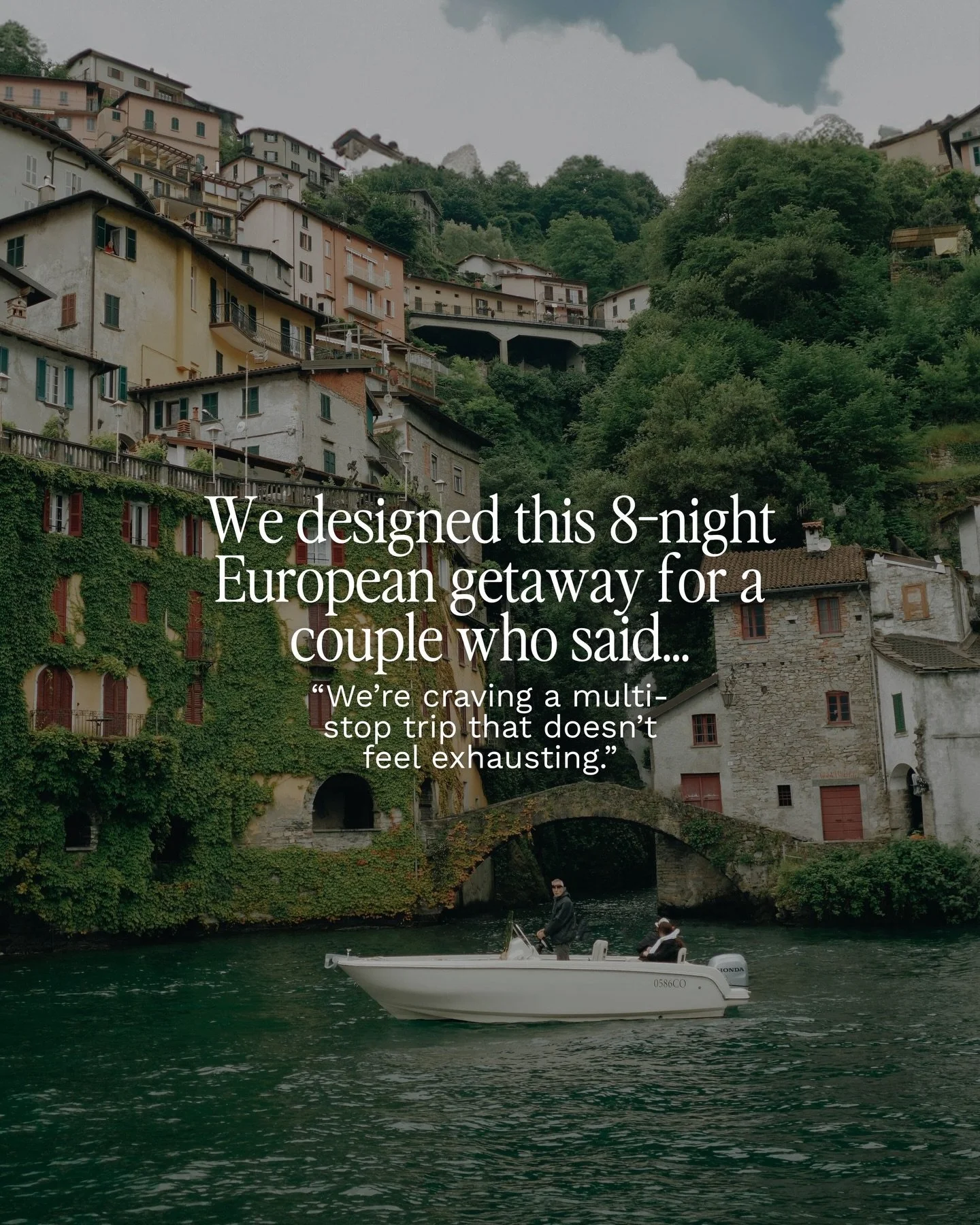 Here&rsquo;s a peek into an 8-night journey we recently designed for two travelers looking to experience Europe&rsquo;s classics with thoughtful pacing and plenty of space to unwind.

Their adventure began in Switzerland, where a private transfer bro