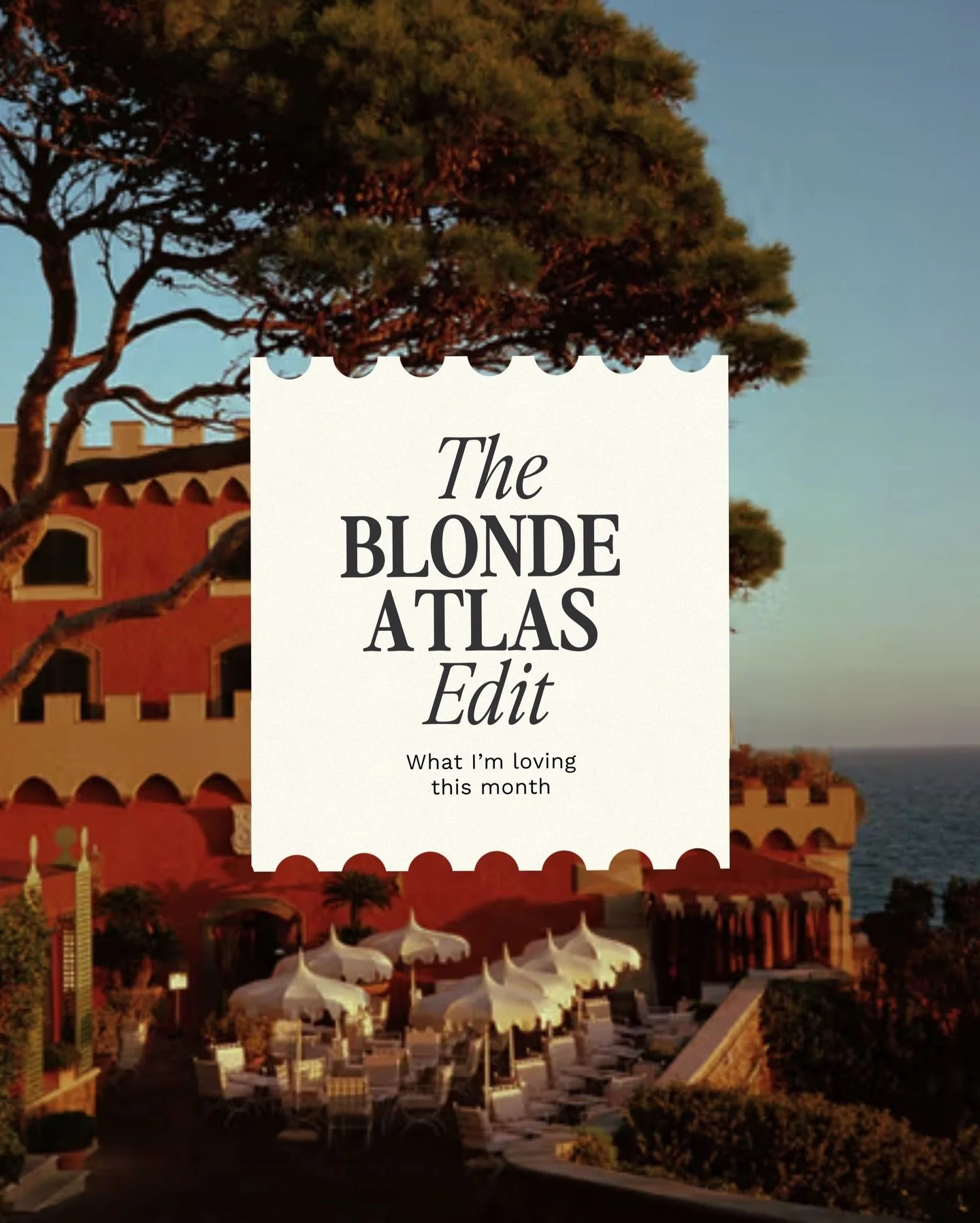 The Blonde Atlas Edit ✨
Things I&rsquo;m loving this month

&bull;⁠&nbsp;&nbsp;⁠Reading/Watching
I&rsquo;ve been leaning into a slower season lately and really loved reading Wintering by Katherine May. I also binge watched Agatha Christie&rsquo;s Sev