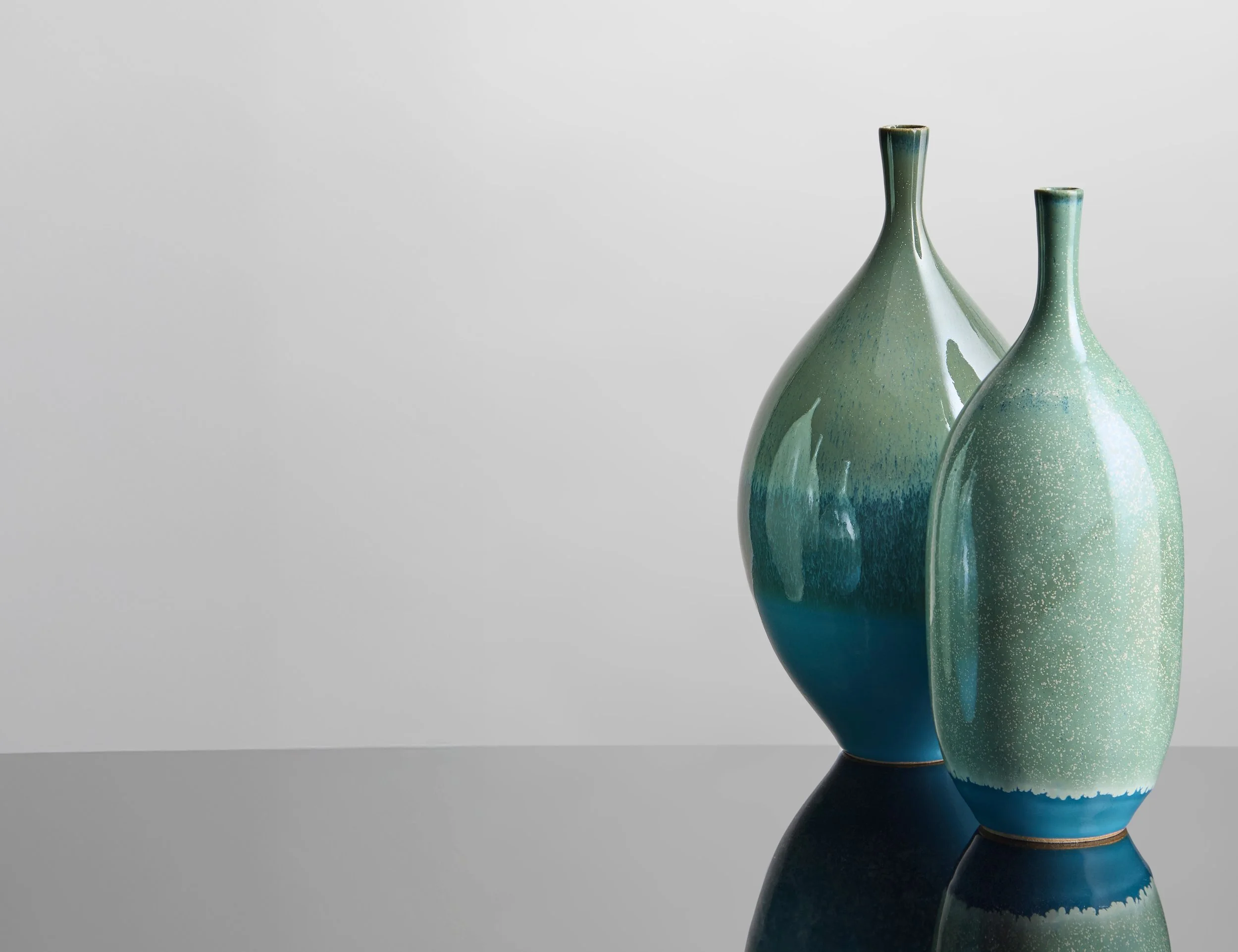 Ceramic vessels by Cosmin Ciofirdel