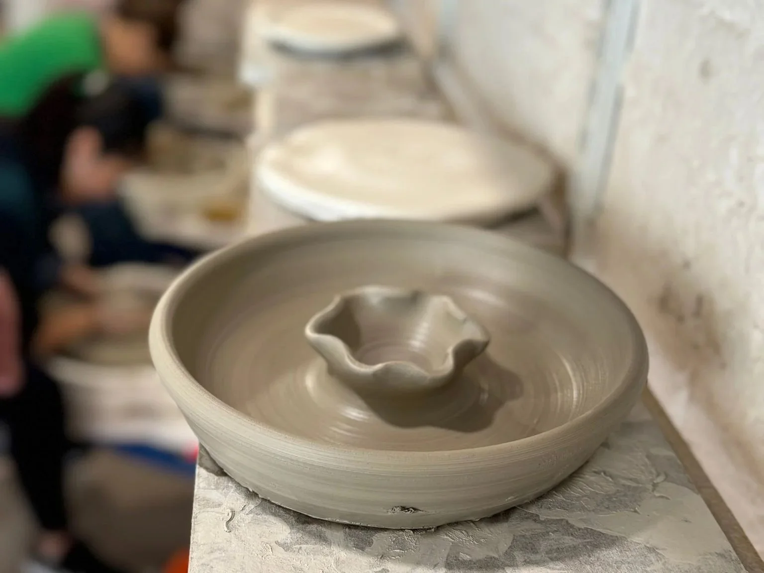 Hand thrown bowl