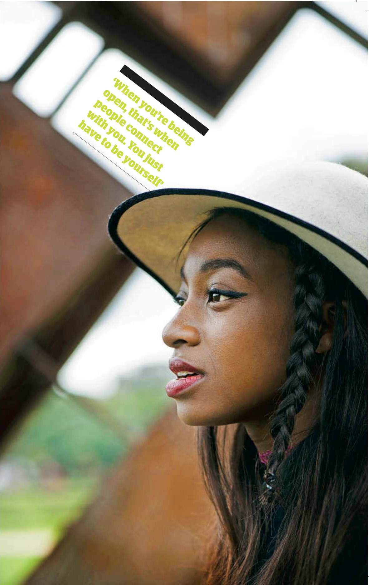 Hung out in Islington with Little Simz for the 'Guardian'. Highlight: turning up unannounced at her old school on GCSE results day and half of the staff not believing she wasn't a pupil wanting her exam grades. Click here to read the article.
