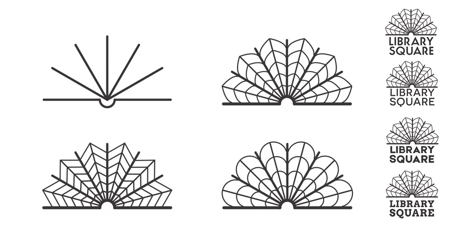  The chosen direction proposed the unity of a book with the flowering plants of the region, specifically exploring the Linden Tree. Modernized versions of 1920s fonts were explored with a goal of appearing learned but still approachable. 
