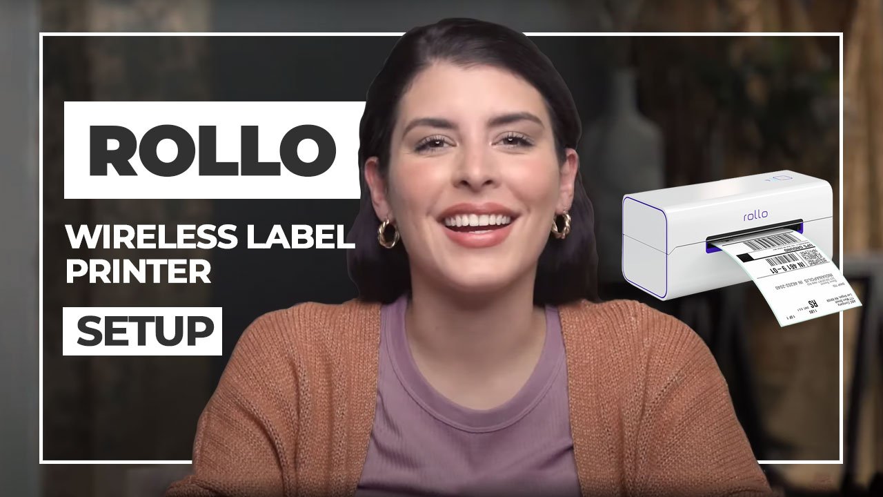 Rollo Wireless Label Printer - Initial Setup