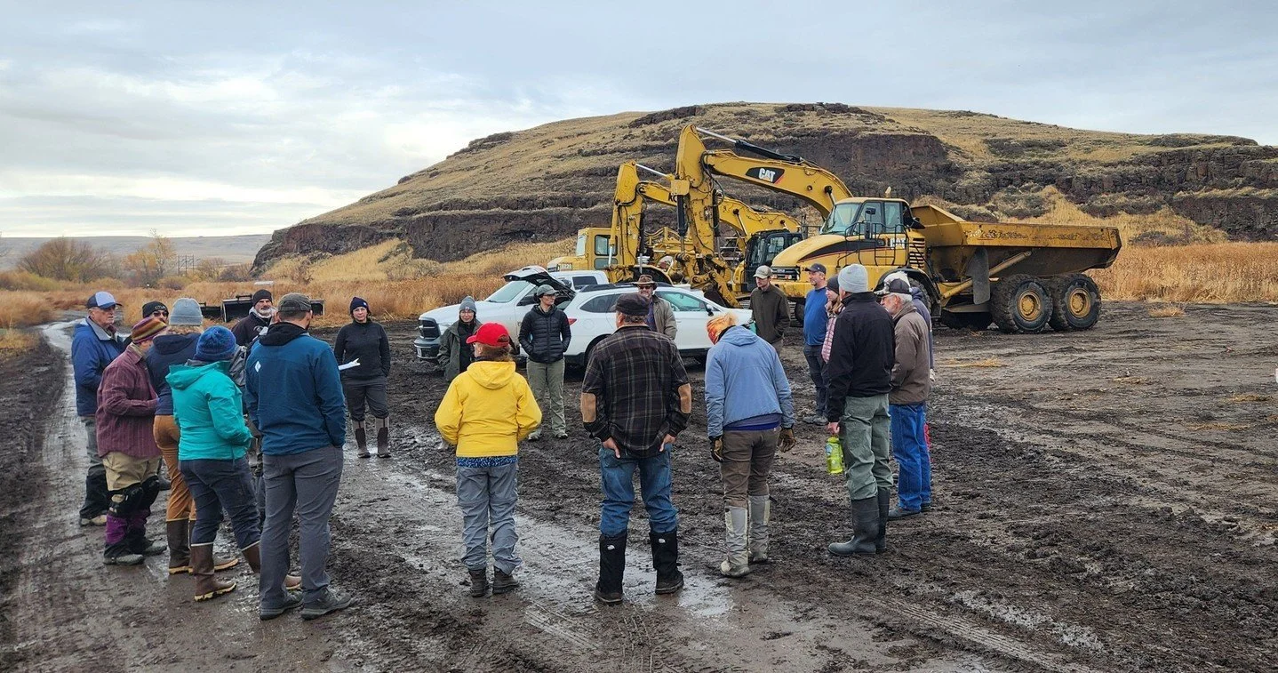 Alyssa and I recently had the pleasure of touring two world-class river restoration projects in NE Oregon &amp; SE Washington. Both were made possible by the Confederated Tribes of the Umatilla Indian Reservation, open-minded landowners, a mix of con