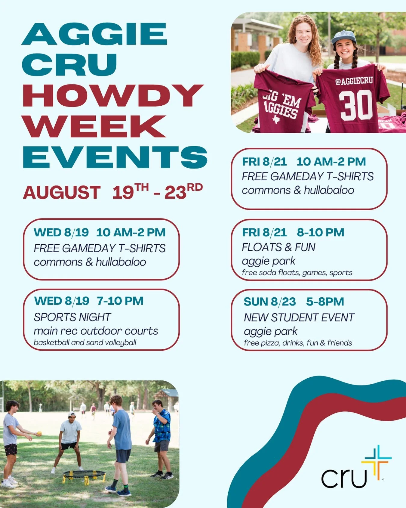 we are soooo back!! and we can&rsquo;t wait to meet all you new students out there! we&rsquo;d love to get to know you and give you some free stuff&mdash; so stop by our table, meet some people who love you already, and feel free to hang out a while 
