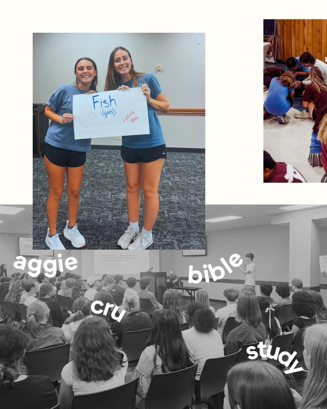 it&rsquo;s never too late to start coming to Bible study! last week was a blast and we hope to see you thursday!