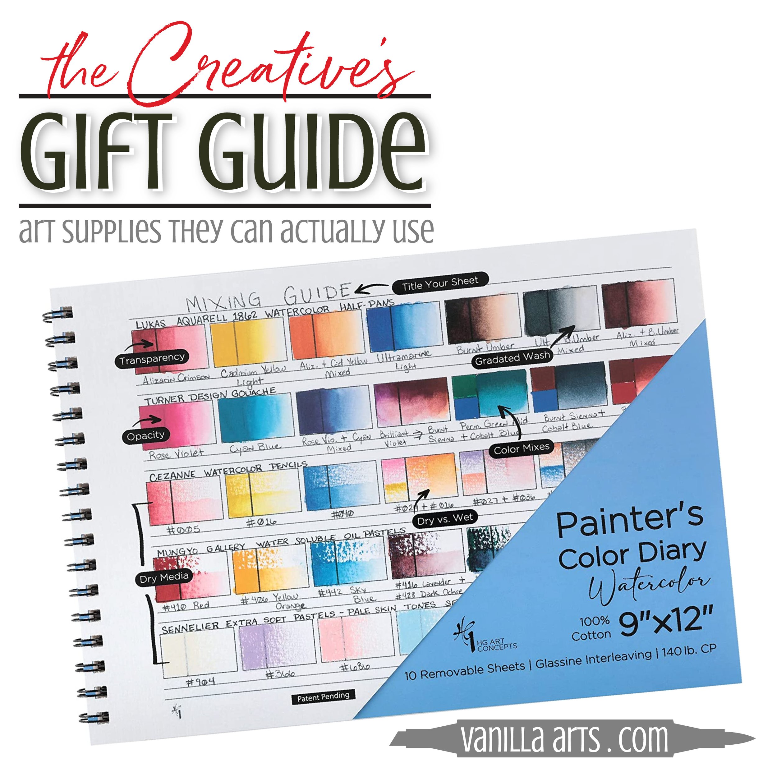 Creative's Gift Guide: Best Art Supplies of the Year - 2023 — Vanilla Arts  Co.