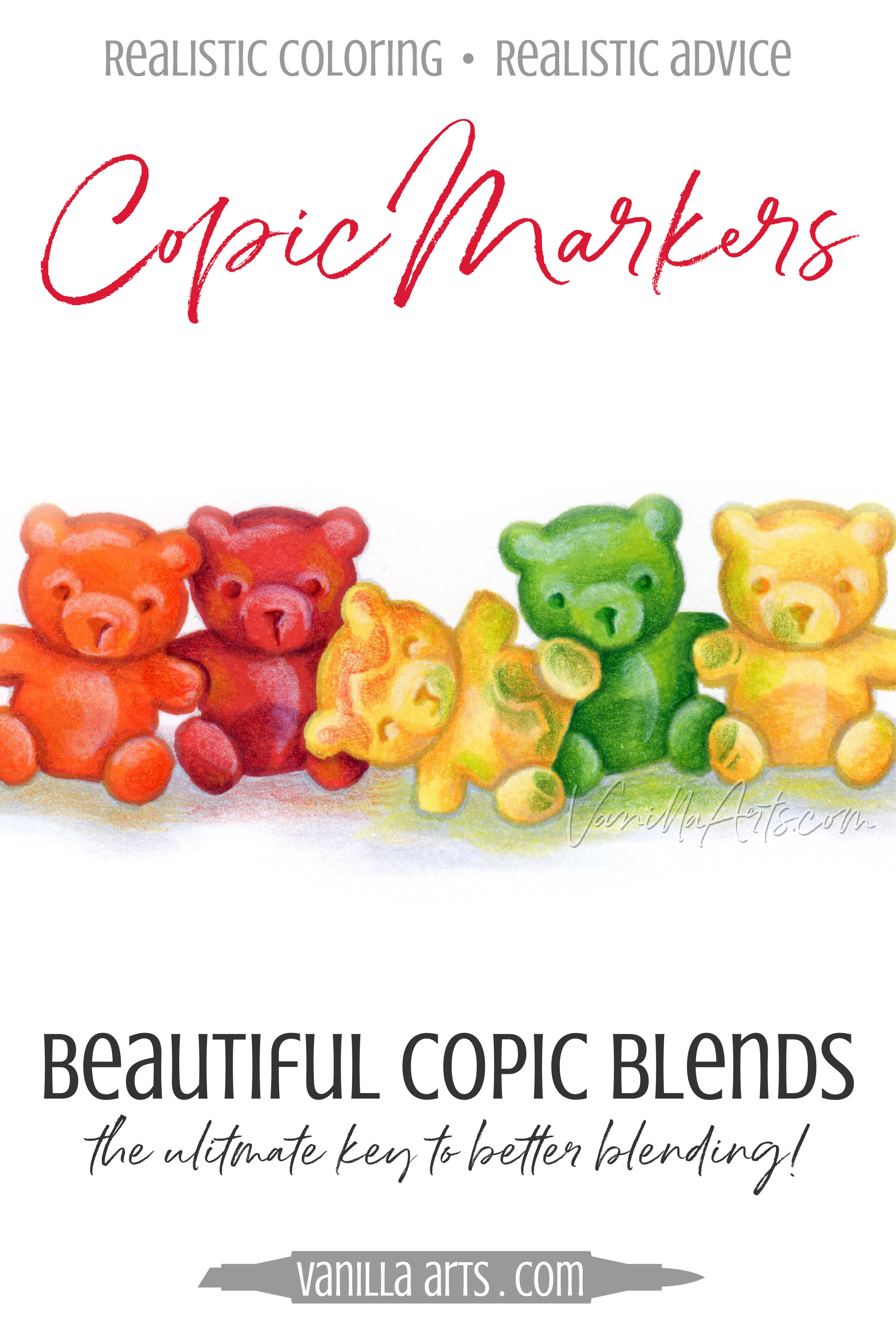 Can you blend copic markers with other brands? - Quora