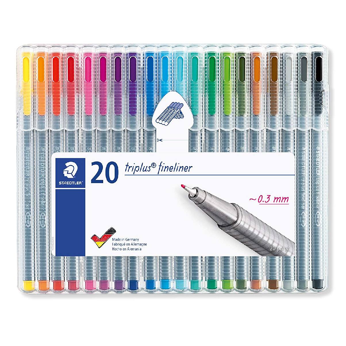 Dual Tip Brush Pens Double Sided Pigment Based(Non Acrylic) Brush Markers  36 Color Art Set with Zipper Case Flexible Brush and 0.4mm Fineliner 