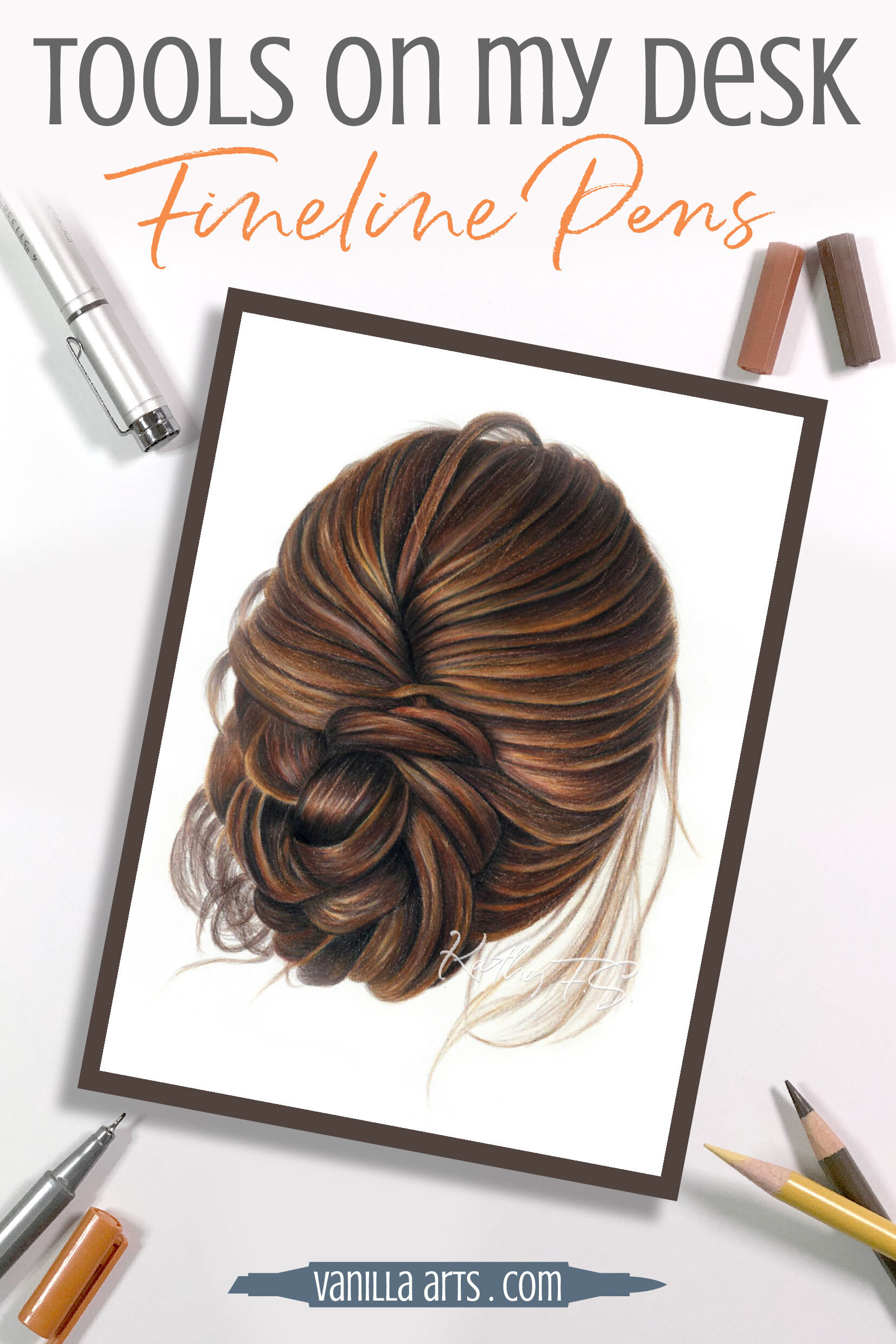 V. Techniques for Drawing Realistic Hair with Colored Pencils