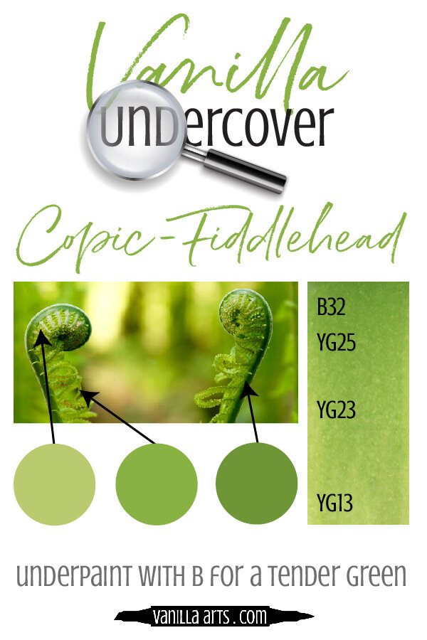 Vanilla Undercover: Underpaint with Copic Markers for Beautiful Realism - Fiddlehead