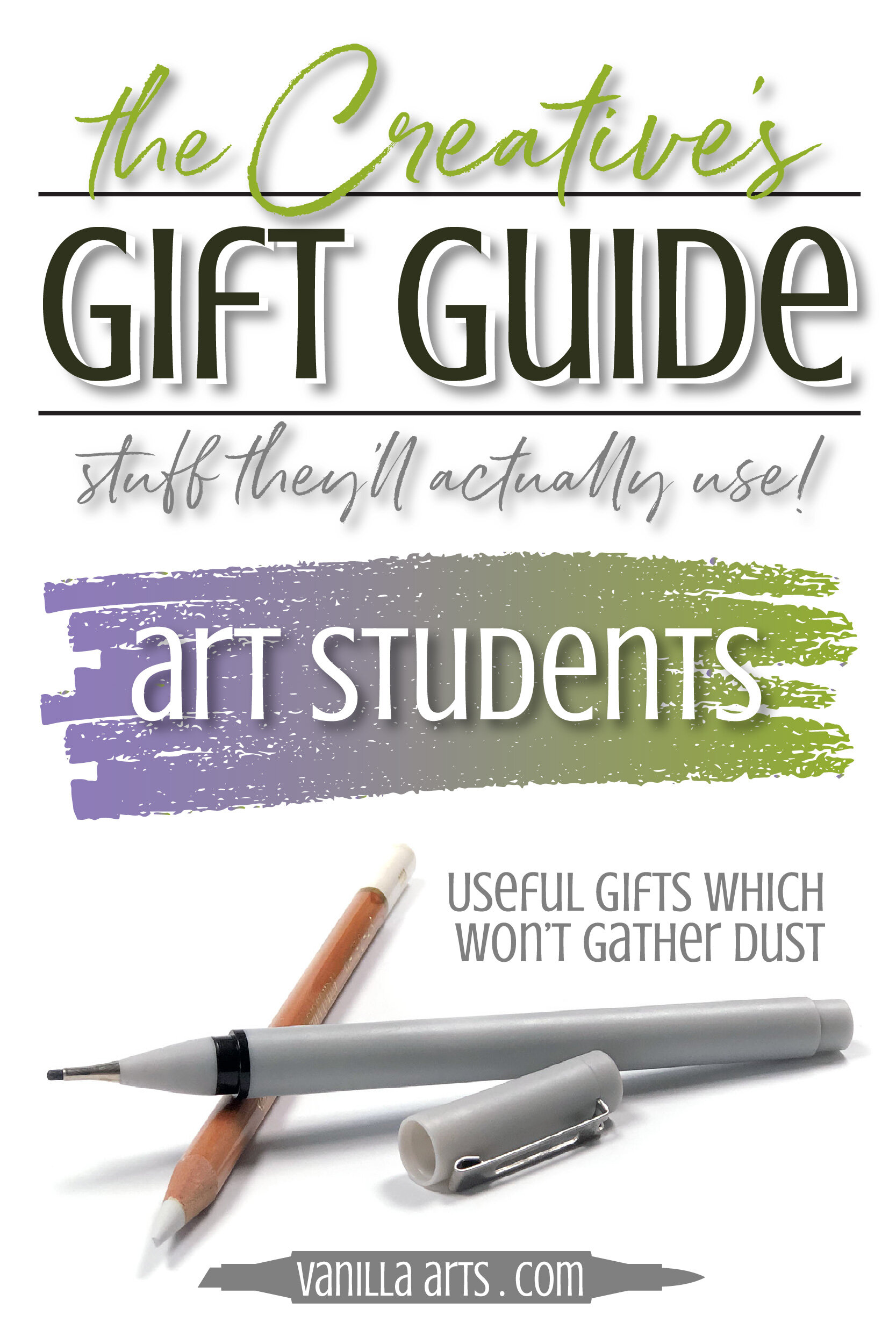 Gift Ideas for Art Students: The Creative's Gift Guide (Best Supplies for  College and Beyond) — Vanilla Arts Co.