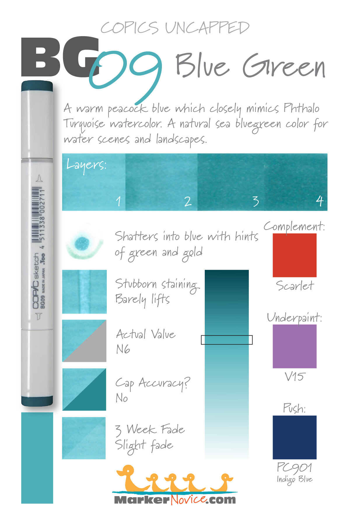 Monstera Coloring Kit: for Copic Marker, Colored Pencil, Watercolor —  Vanilla Arts Co.