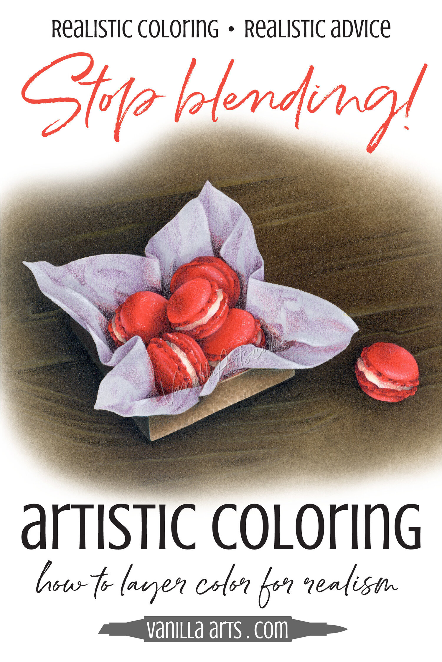  Colored pencil blending combinations and Copic Marker smooth blending technique lock you into cartoonish images with little realism. Learn to color with photorealism using layering or glazing technique based on classical painting techniques. It’s no