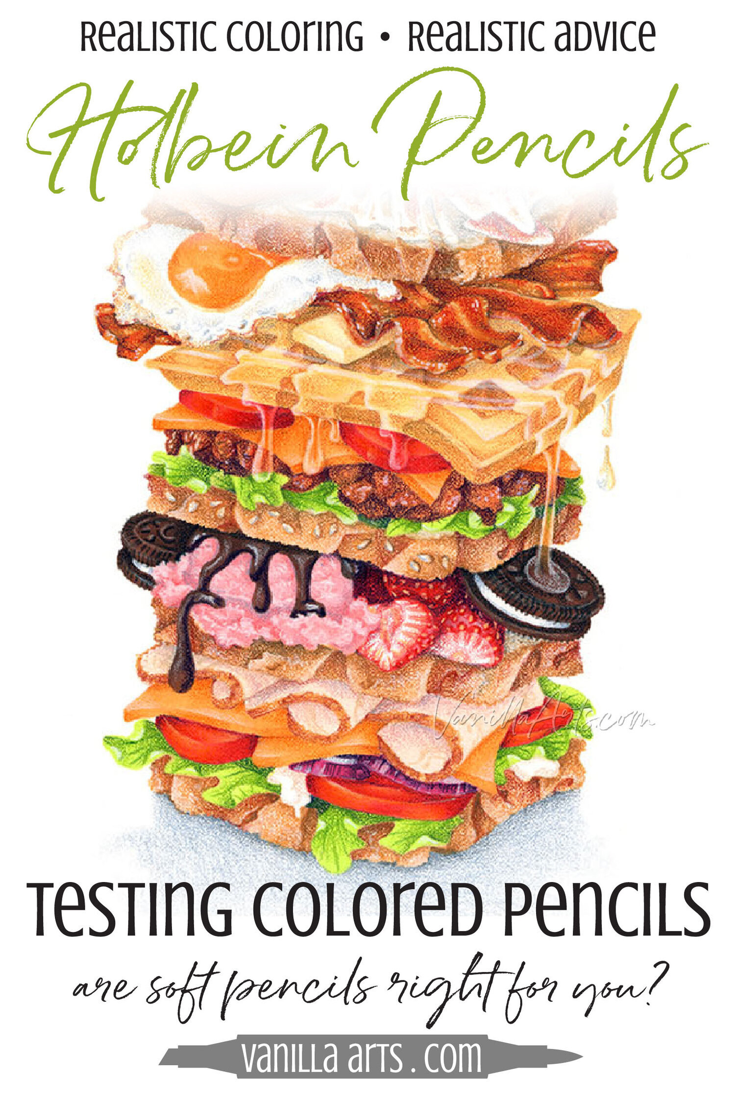 Holbein Colored Pencils: Are soft pencils right for you?