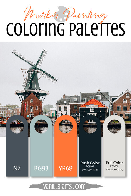 Different Base Colours for Darker Pastel Papers — The Colin