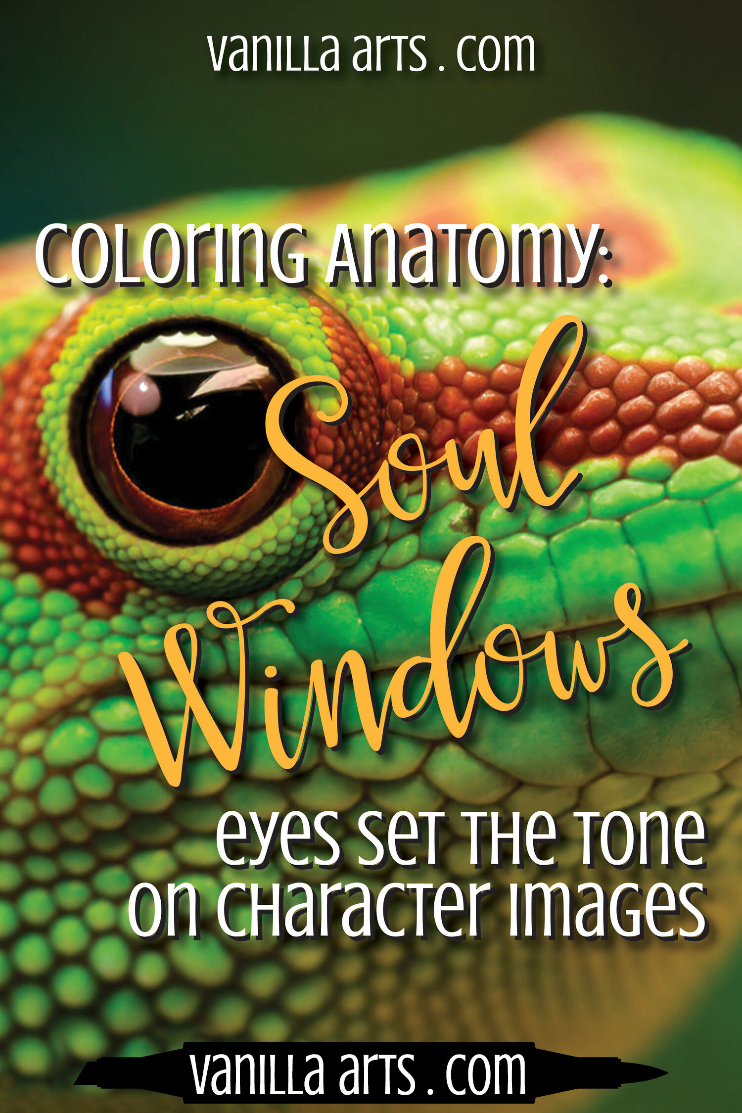 Coloring Friendly Characters? It’s all about the eyes!
