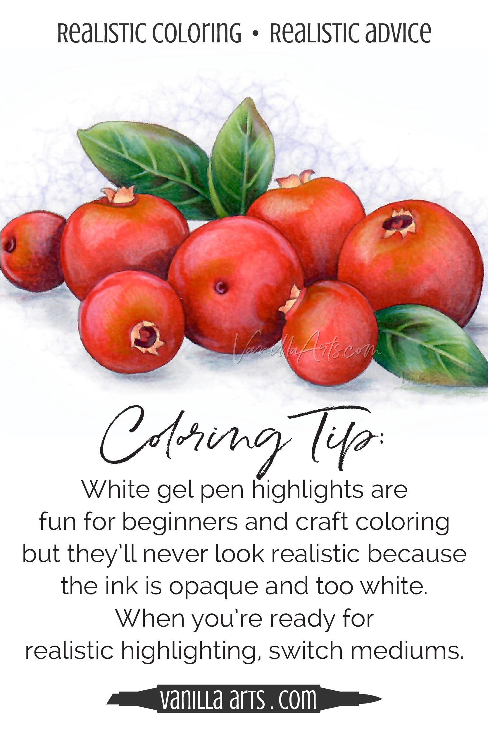 White Highlight Pens Drawing  White Ink Gel Pen Highlights