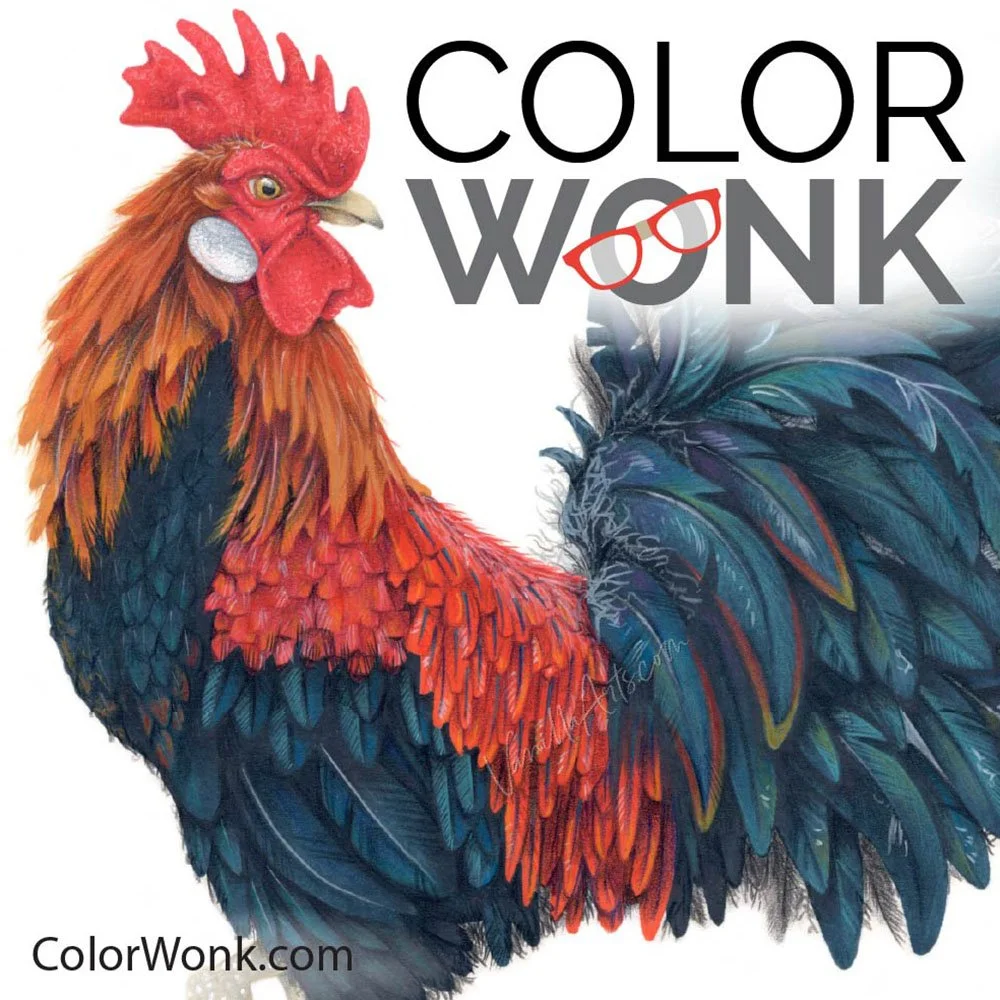 Color a Proud Rooster with Copic Marker + Colored Pencil