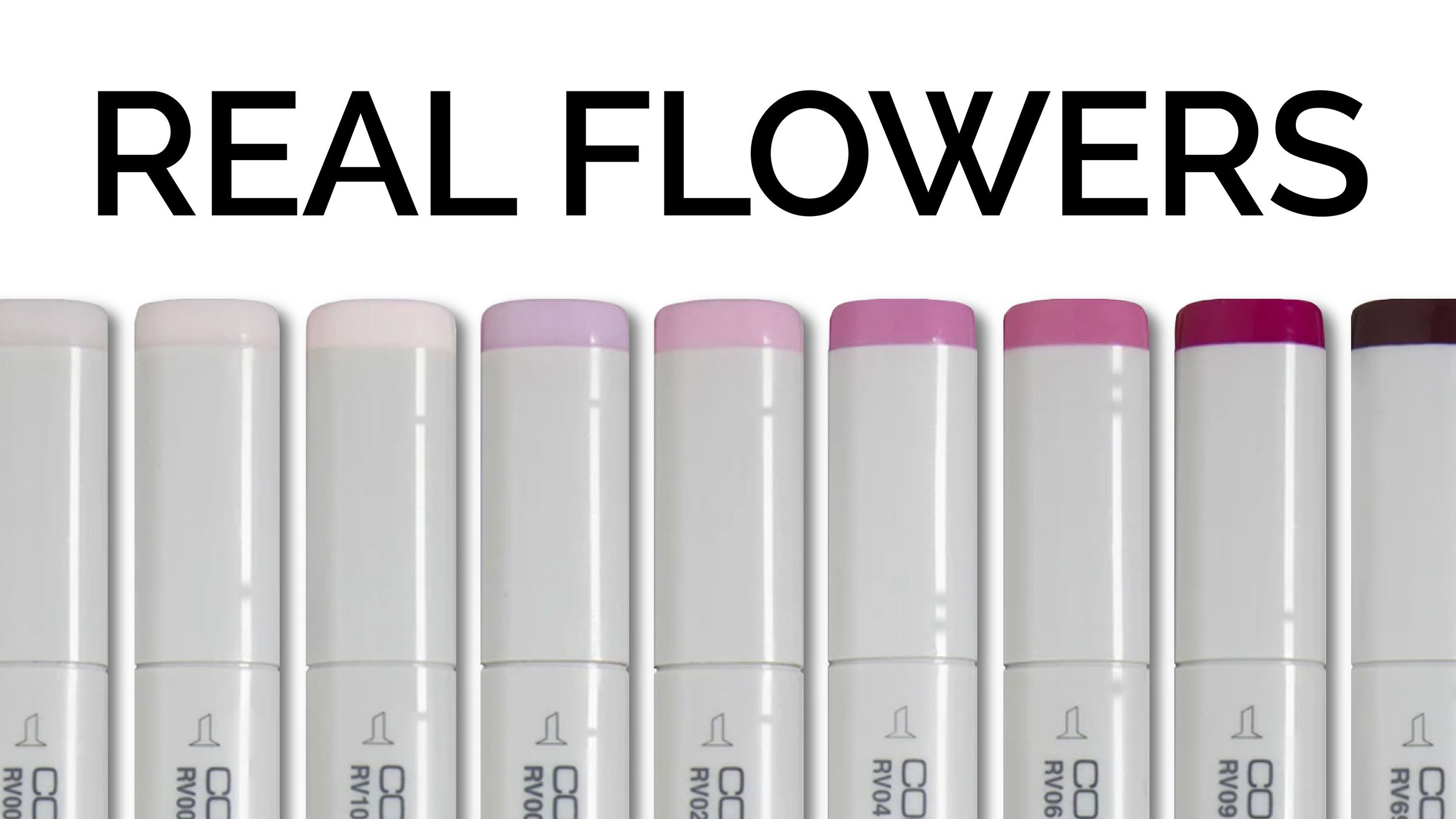Draw & Color: How to Color Realistic Flowers with Copic Marker (+ Video ...