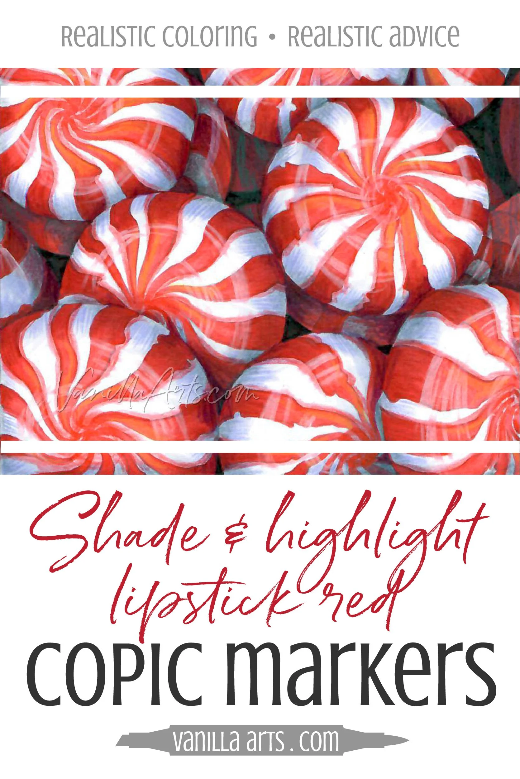 Copic R29 Copic Marker R29 “Lipstick Red” (Coloring Tips for Classic Red ...