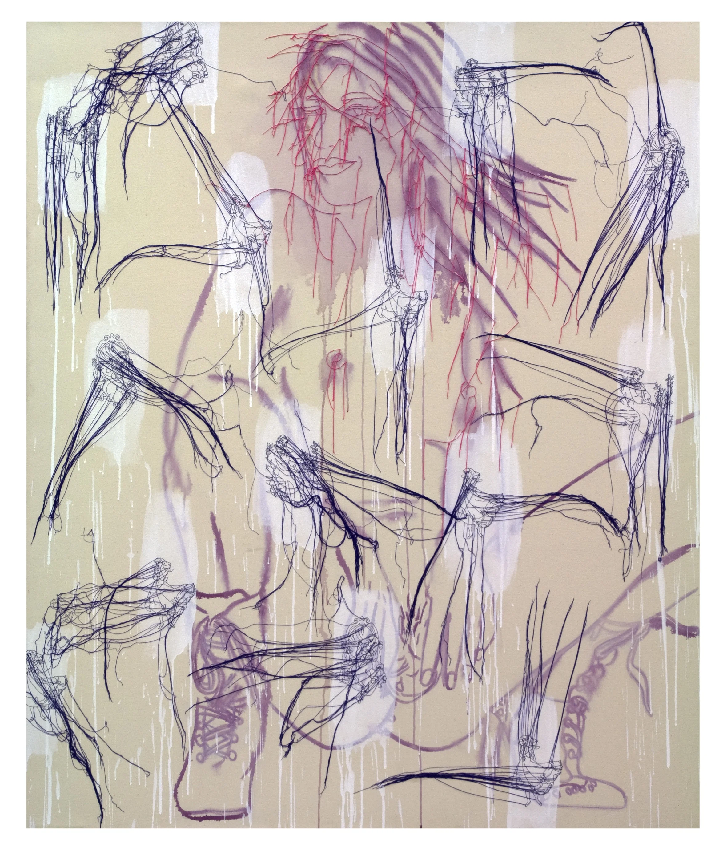 Ghada Amer (b. 1963, Cairo)