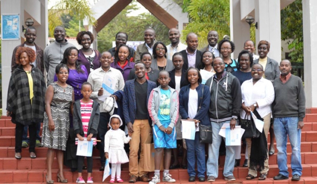 The class of 1996 gathered together at the Athi River campus to celebrate their 20th graduation anniversary. 