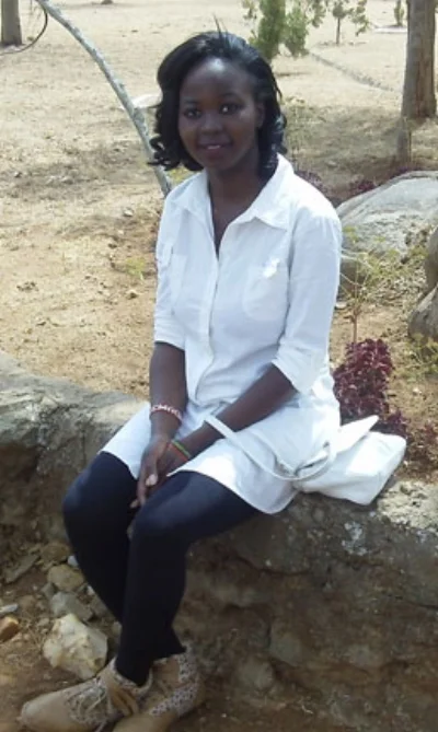 Prisca on the Daystar University Athi River campus
