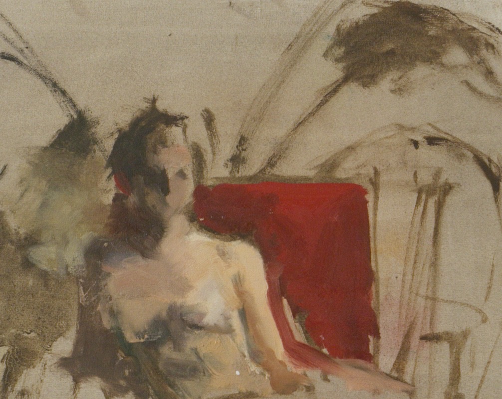 Woman with Plant