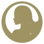 Gold female Sihouette Icon jpeg.jpg