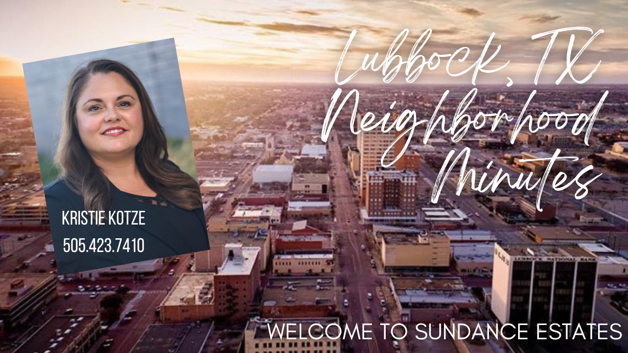 Sundance Estates Lubbock Neighborhood Minute