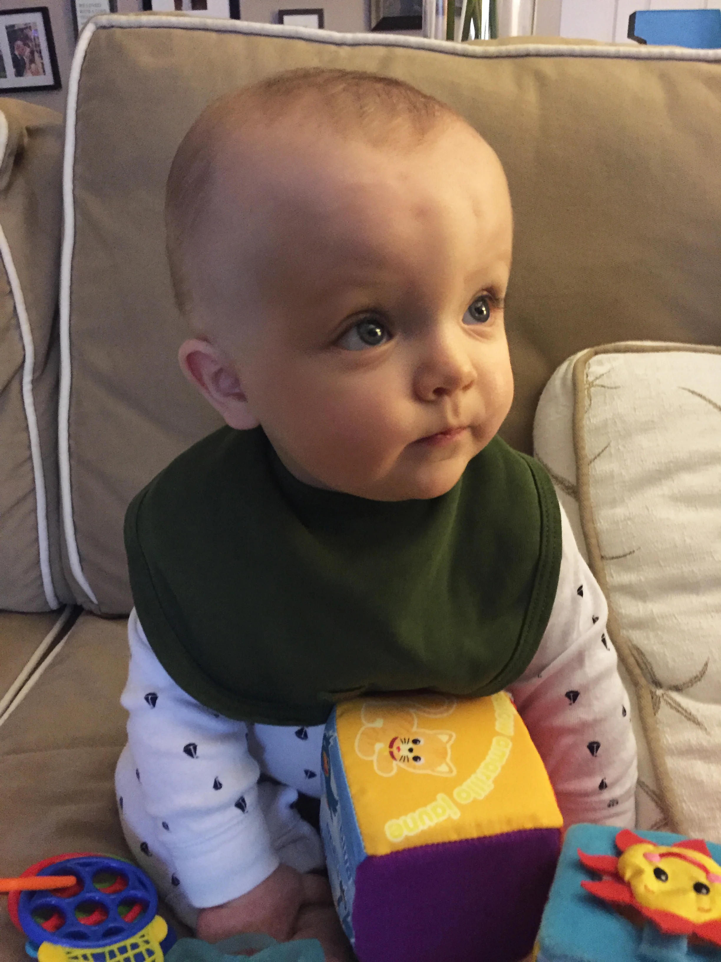 Mason at 8 months old...