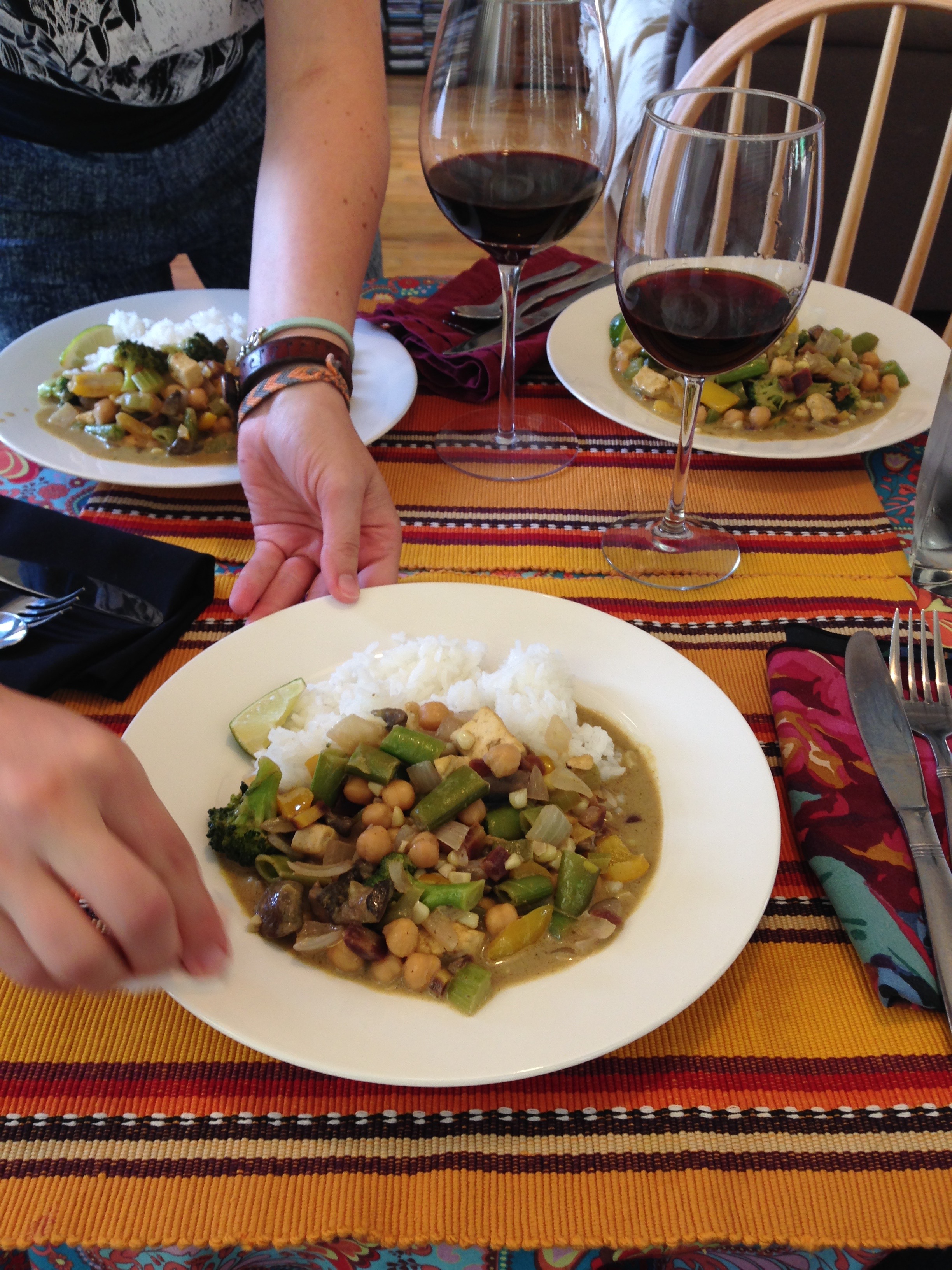 My dear friends Steph and Andrew let me and India sleep on their coach, treated me to the most amazing homemade curry dinner and watched India while I taught a workshop while in Seattle. I am grateful to the two of you, thank you and I look forward to passing along your generosity to others. 