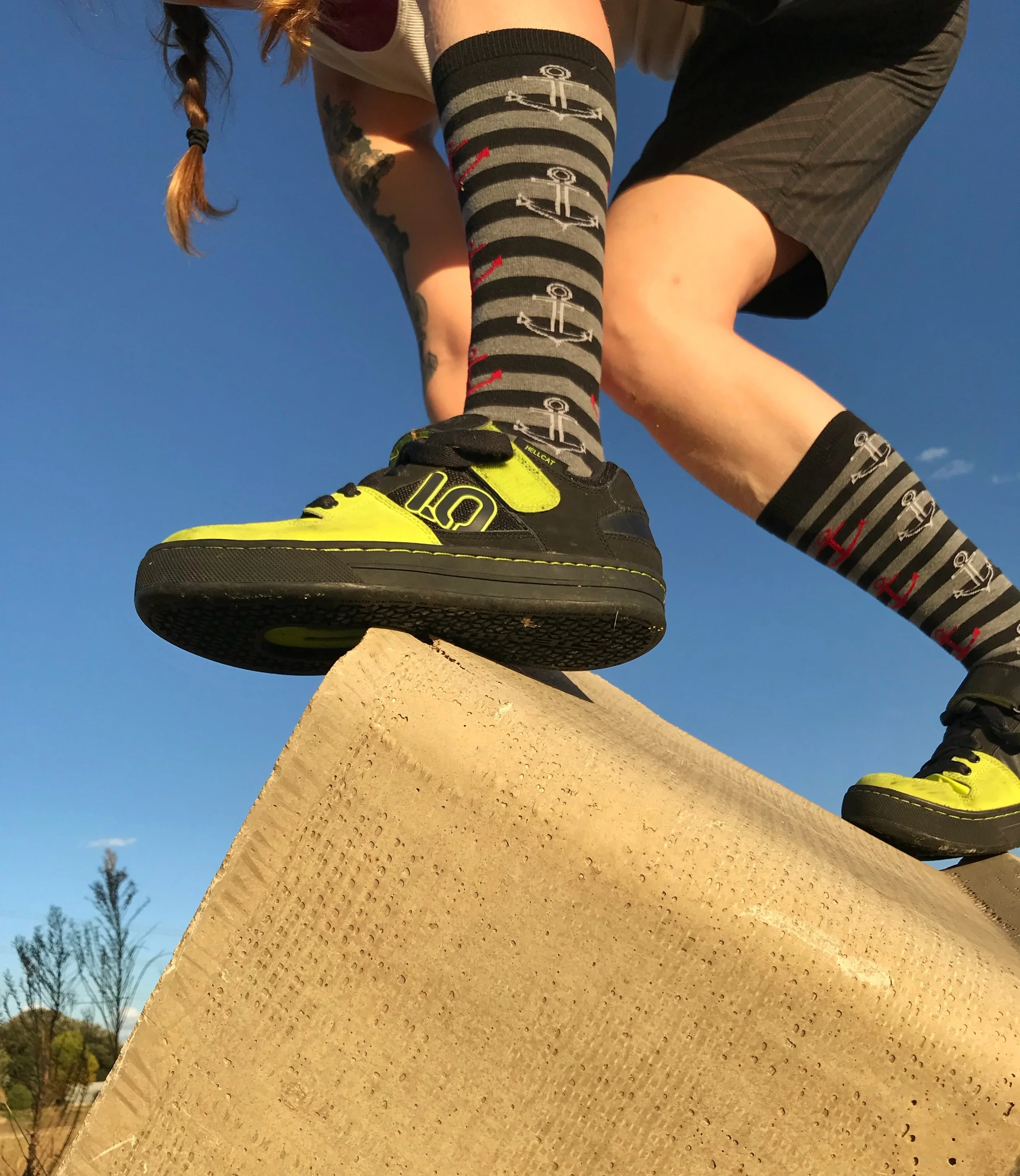 Five Ten HellCat MTB shoes for fall riding.