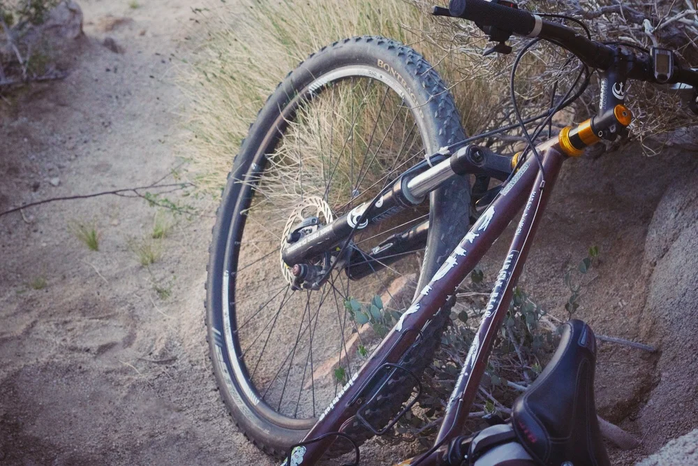 Skidmark, my Surly Karate Monkey and transportation while staying at A-Z West.