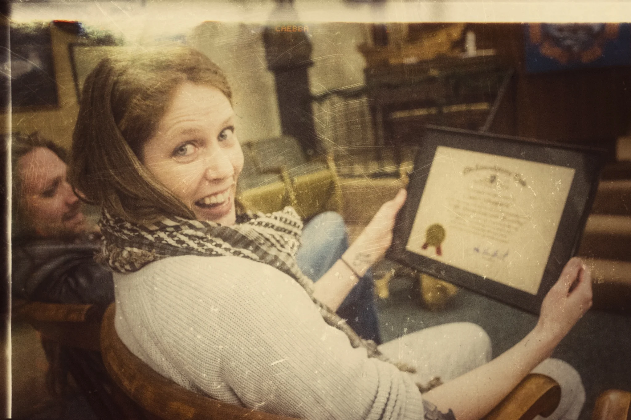My own plaque in honor of speaking at The Adventurers’ Club of Los Angeles