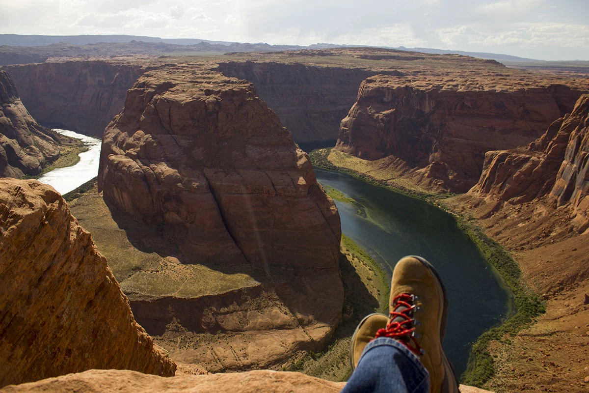 Pre Antelope Canyon hike to Horseshoe Bend in Page, AZ.