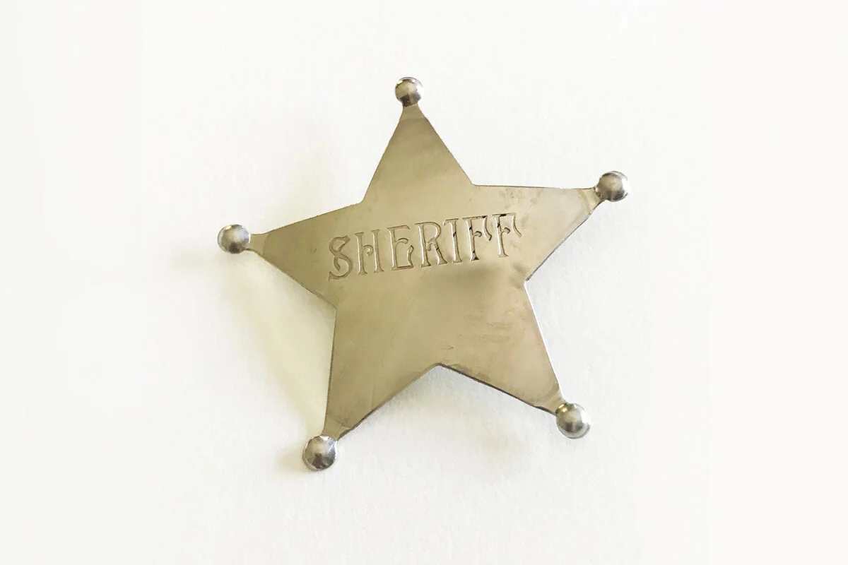 Sheriff's badge