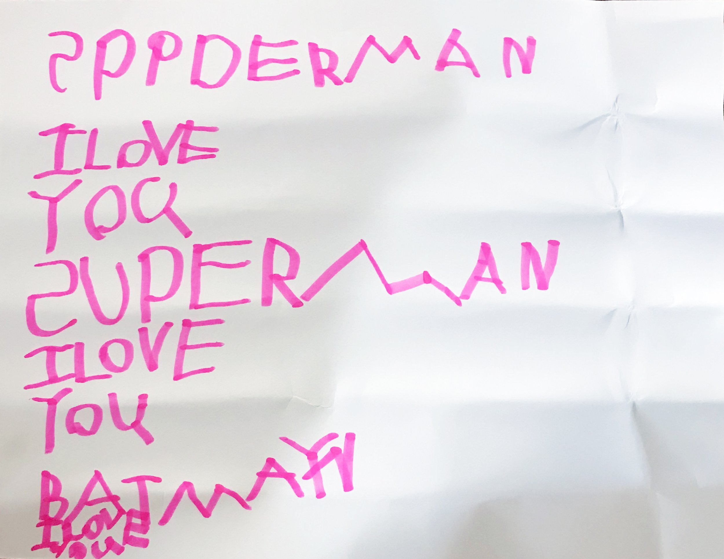 Spiderman I Love You