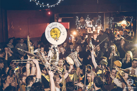 Lemon Bucket Orkestra (Toronto) Balkan - Klezmer - Gypsy-Party-Punk -Super Band Collaboration ongoing since 2010