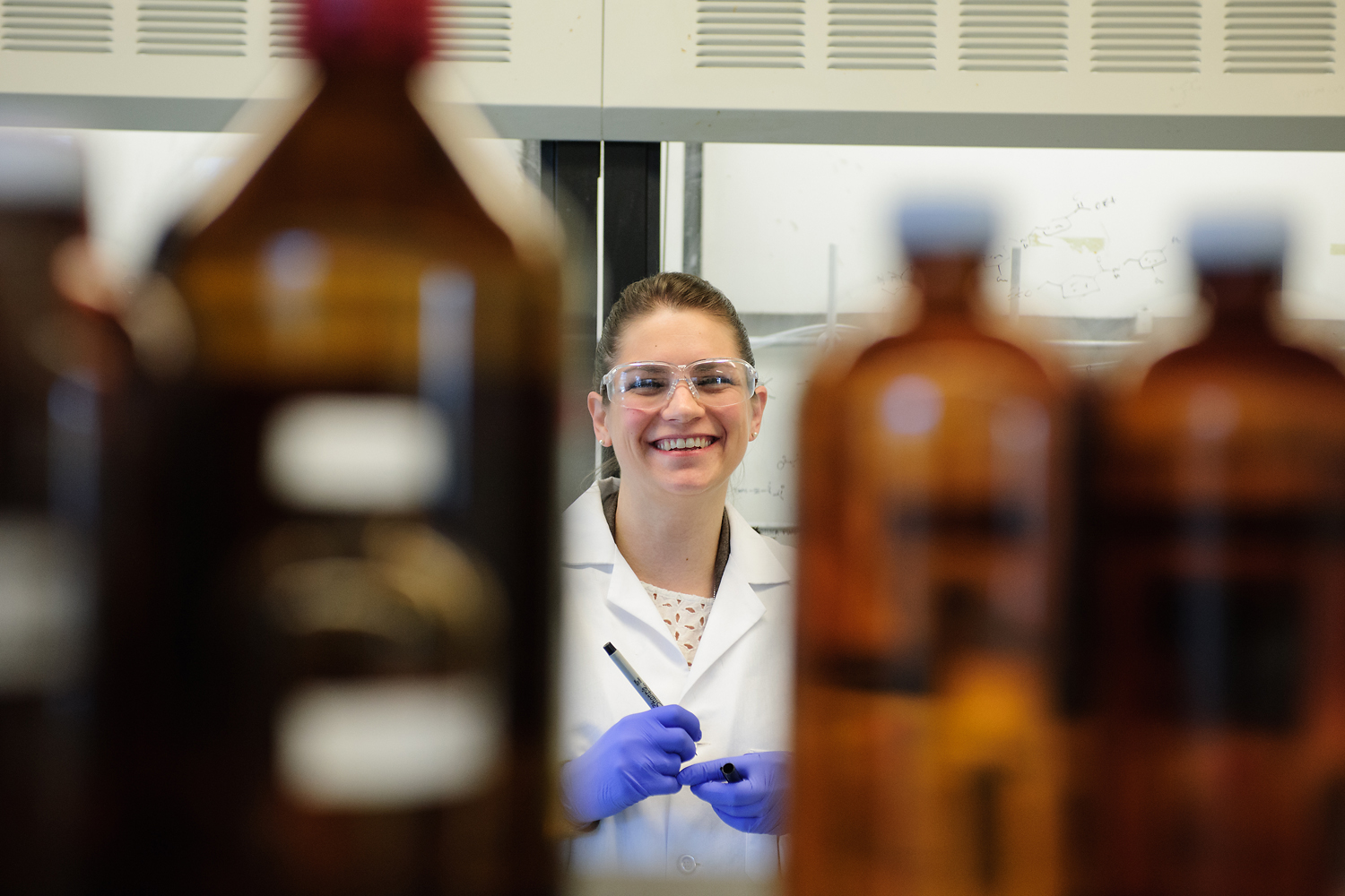   I tend to sneak up on people in labs, and they find it amusing when I&nbsp;pop my head up from the other side of their bench  